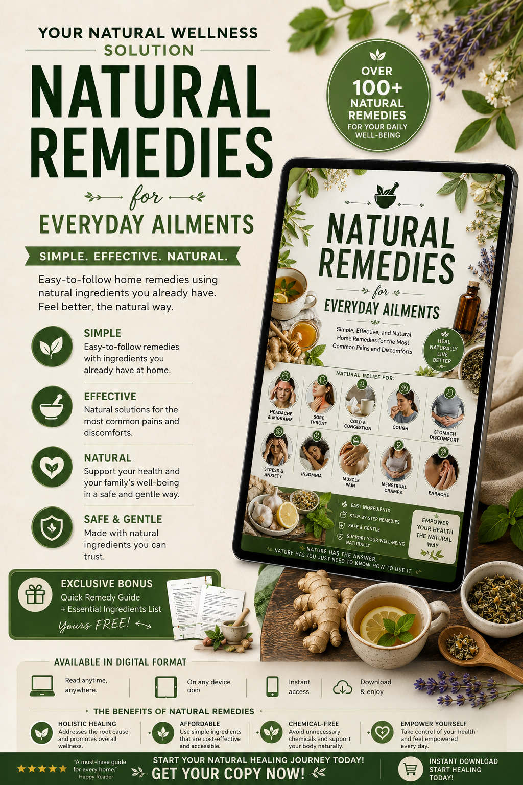 Natural Remedies ( Digital Book )