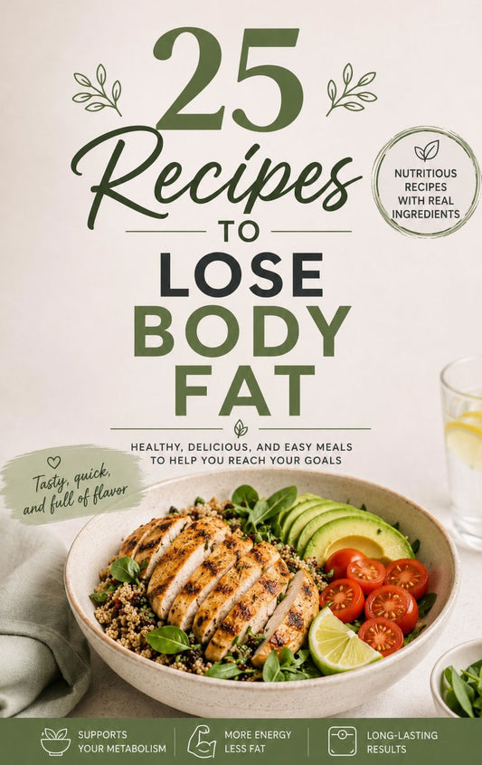 25 recipes to reduce body fat (EBOOK)
